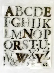 Close to my Heart Boutique Alphabet by my acrylix Acrylic Stamps