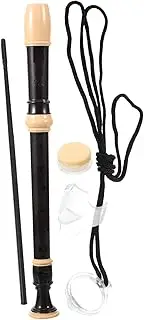 ERINGOGO 1 Set Soprano Recorder for Durable Music Flute with Stylish Design for Music Classes and Performances Includes Cleaning Rod and Hanging Strap