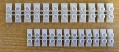 Flexible Nylon 12way connector strip, terminal block (small) FCCxx