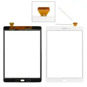 SAMSUNG GALAXY TAB A SM-T550 T555 9.7" TOUCH SCREEN DIGITIZER GLASS LENS WHITE
