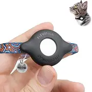 Elevation Lab TagVault™ AirTag Cat Collar Mount - The Secure AirTag Collar Holder | Doesn't Dangle, Great for Small Dogs Too