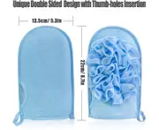 Exfoliating Bath Sponge, Loofah Sponge Body Scrubber, Shower Pouf Cleaning Loofah Sponge, Shower Sponge