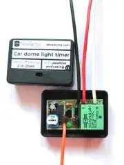 Car Dome Light Delay Interior Timer Positive Delay Off Switch 1-25s 10A 12V Box