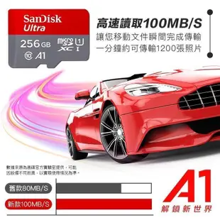 現貨 SanDisk 256G 128G 64G 高速記憶卡 監視器 行車記錄儀 MicroSD TF卡