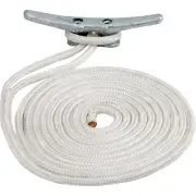 Sea-Dog 302119035Wh-1 Double Braided Nylon Dock Line 3/4" X 35' White