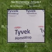 Tyvek Footprint for the Alps Mountaineering Acropolis 4 Tent