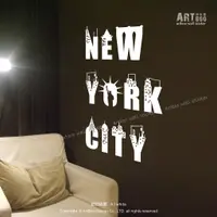 在飛比找蝦皮購物優惠-《阿布屋壁貼》 紐約街景A‧ New York City 牆