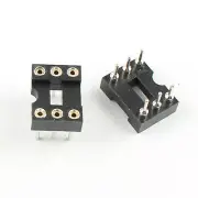 20Pcs 6 PIN Round DIP IC Sockets Adaptor Narrow