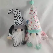 HUG Feel The Love Plush Gnome Collection HAPPY Dalmations Loves Cupcakes Donuts