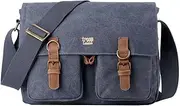 TRP0210 Troop London Classic Canvas Messenger Bag