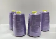 Perial Co 4 Cones Polyester Thread for Sewing Quilting Serger Light Purple