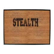Stealth - Funny Novelty Doormat Man Cave Floor mat