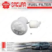 Sakura Fuel Filter for Toyota Corolla ZRE182R 1.8L 4Cyl Petrol MPFI
