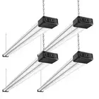 BBOUNDER 4 Pack Linkable LED Shop Light with Reflector, Super Bright 6500K Co...