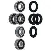 NICHE Wheel Bearing Seal Kit for Kawasaki EX250 300 Ninja 6203-2RS 6202-2RS