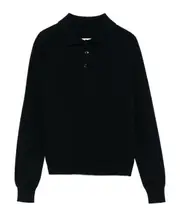 virgin-wool polo top XL,XS,L,M blue