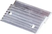 Z-Clip 375 Panel Clips - Heavy-Duty Mill Finish Aluminum Clips for Hanging, Fren