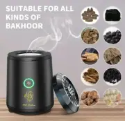 Incense Burner - Rechargeable USB Aroma Diffuser with Ceramic Chamber portable