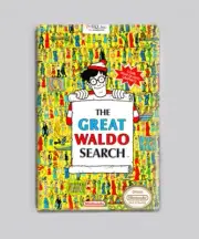 The Great Waldo Search NES - 2"x3" Fridge MAGNET (nintendo retro