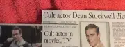 OBITUARY DEAN STOCKWELL 1936 - 2021 CULT ACTOR BLUE VELVET MARRIED TO THE MOB