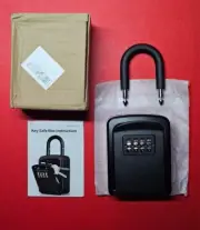 Diyife G10 Key Safe 4-Digit Combination Lock Box Storage Safe Outdoor 5 Key, NEW