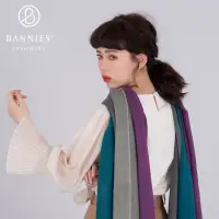 在飛比找momo購物網優惠-【BANNIES 喀什米爾圍巾】獨家設計｜紫色秘境(頂級羊絨