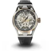 Locman Men's Watch Montecristo Skeleton Automatic Openworked Inserted Rose