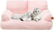 Cat Bed Sofa, Washable Pet Sofa, Removable Pet Bed Plush Puppy Bed Small Dog Sofa for Pet Supplies Small Medium Dogs Cats