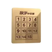 3x3 4x4 Magnetic Puzzle Number Sliding Game Digital Puzzle Toys Kids Children j