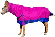 New RUMANI CONQUEST 1200D 250Gm Fill WATERPROOF Winter TURNOUT Horse Rug COMBO