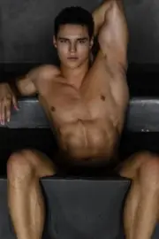 [O182] Male Model Showing Off Body Fine Art Hunky Physique MATTE OR GLOSS OPTION