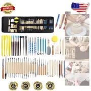 Professional 61-Piece Clay Sculpture Tool Set - Perfect for Artists & Hobbyists