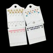Pack of 4 Black/White Silicone Plate Collection Beading Organizers Bead Board