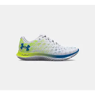 男鞋 UnderArmour UA FLOW Velociti Wind 2 慢跑鞋 白 綠 3024903-101