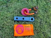 Carbon Offroad Recovery combo - Recovery Ring, Hitch and Soft Shackle