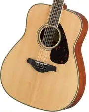 Yamaha FG820-12 NT Natural 12-String Acoustic Guitar New