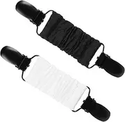 Giantree 2Pcs Cinch Clips - Waist Cincher & Garter Clips for Women's Clothing