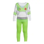 Toy Story Toddler Boy's Space Ranger Buzz Lightyear Costume Style Pajama Set