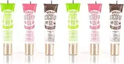 Ruby Kisses Broadway Vita-Lip Clear Lip Gloss (6 Pack Mint, Rosehip, Coconut Oil), Ultra-Hydrating & Soothing Formula with Vitamin Oils, High-Shine Non-Sticky Finish, Healing Lip Balm for Healthy Lips