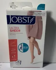 Jobst UltraSheer 20-30 mmHg Compression Stockings Small Natural Beige