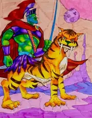 ARCHDUKE GORGON Original Comic Fan Art Power Mazinger Z Shogun Warriors Go Nagai
