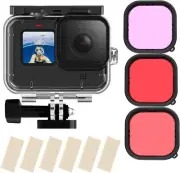 Waterproof Case Accessories Kit for Gopro Hero 11 10 9 Black Underwater Diving C