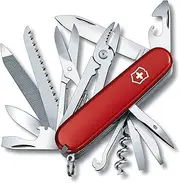 [Victorinox] Handyman Swiss Army Knife, 24 Functions, Swiss Made Pocket Knife with Large Blade, Screwdriver, Chisel and Pliers - Red