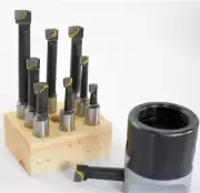 12mm boring head with 9pcs boring bar 12mm hole boring tool 50mm 2" boring head