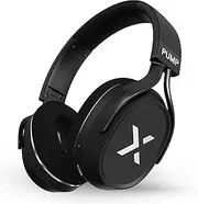 [BlueAnt] Pump X - The Gym Headphones | Sports Headphones | Cushioned & Cooling Ear Pads | (ANC) Active Noise Cancelling/Advanced Transparency | Wireless | Up to 58hr Play Time (Black | Silver)