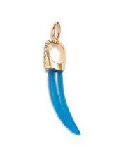 Moon & Meadow 14K Yellow Gold Stone Horn Charm