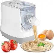 [Xoxomeg] Electric Pasta Maker, 260W Household Electric Automatic Noodle Maker with 12 Noodle Moulds, 2 in 1 Kneading and Making Noodles Machine