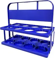 Soccer Water Bottle Carrier Cup Holder Portable Organizer Shelf Beverage Holder Drink Holder for Hockey Fitness Camping Team