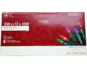 HOLIDAY LIVING 450 ct(3x150) Multicolored Mini Lights