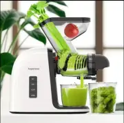 Slow Masticating Cold Press Juicer with 3" Dual Feed Chute - 2-Speed Setting